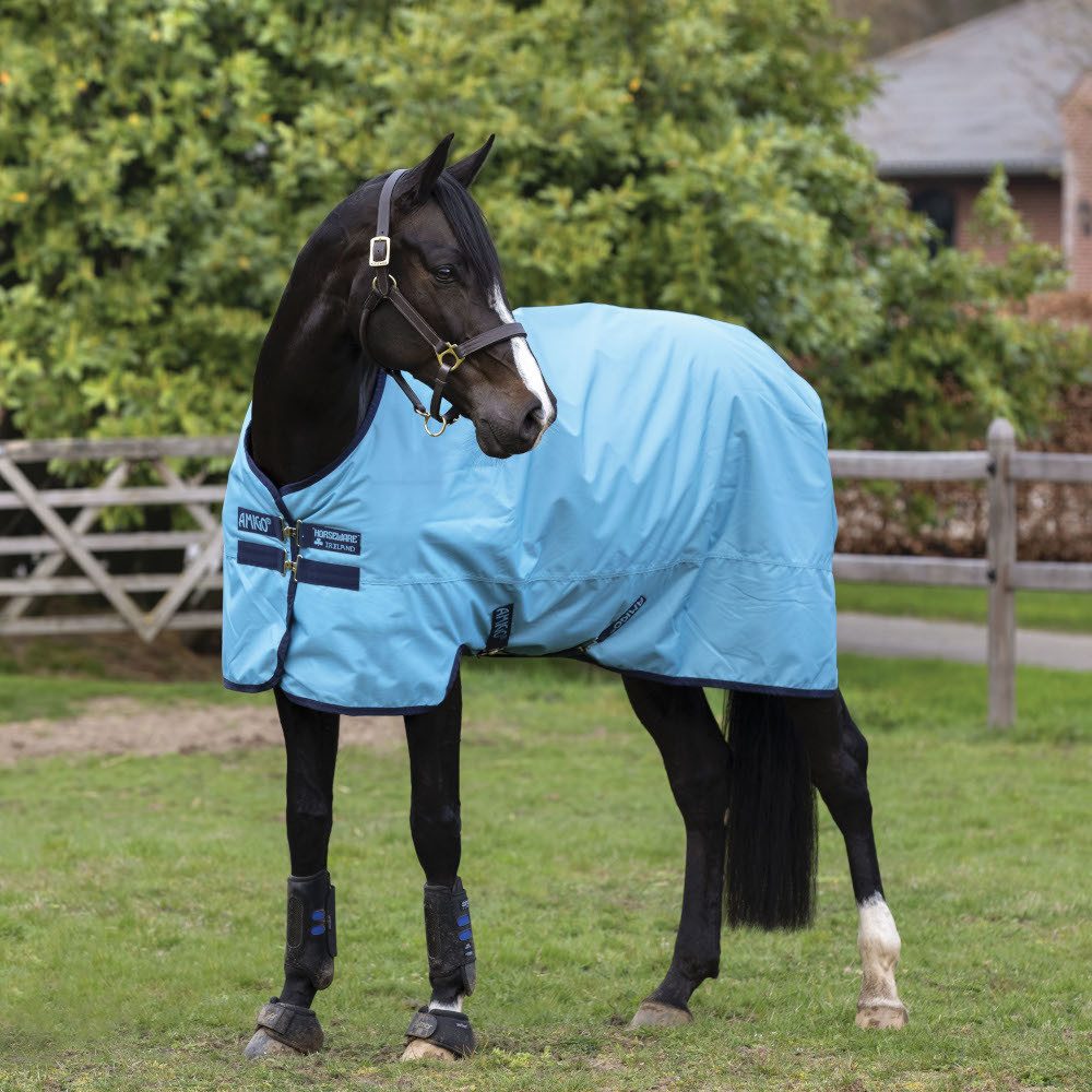 Horseware Pferde-Thermodecke Horseware Amigo Hero Ripstop 50g Weidedecke Delphinium