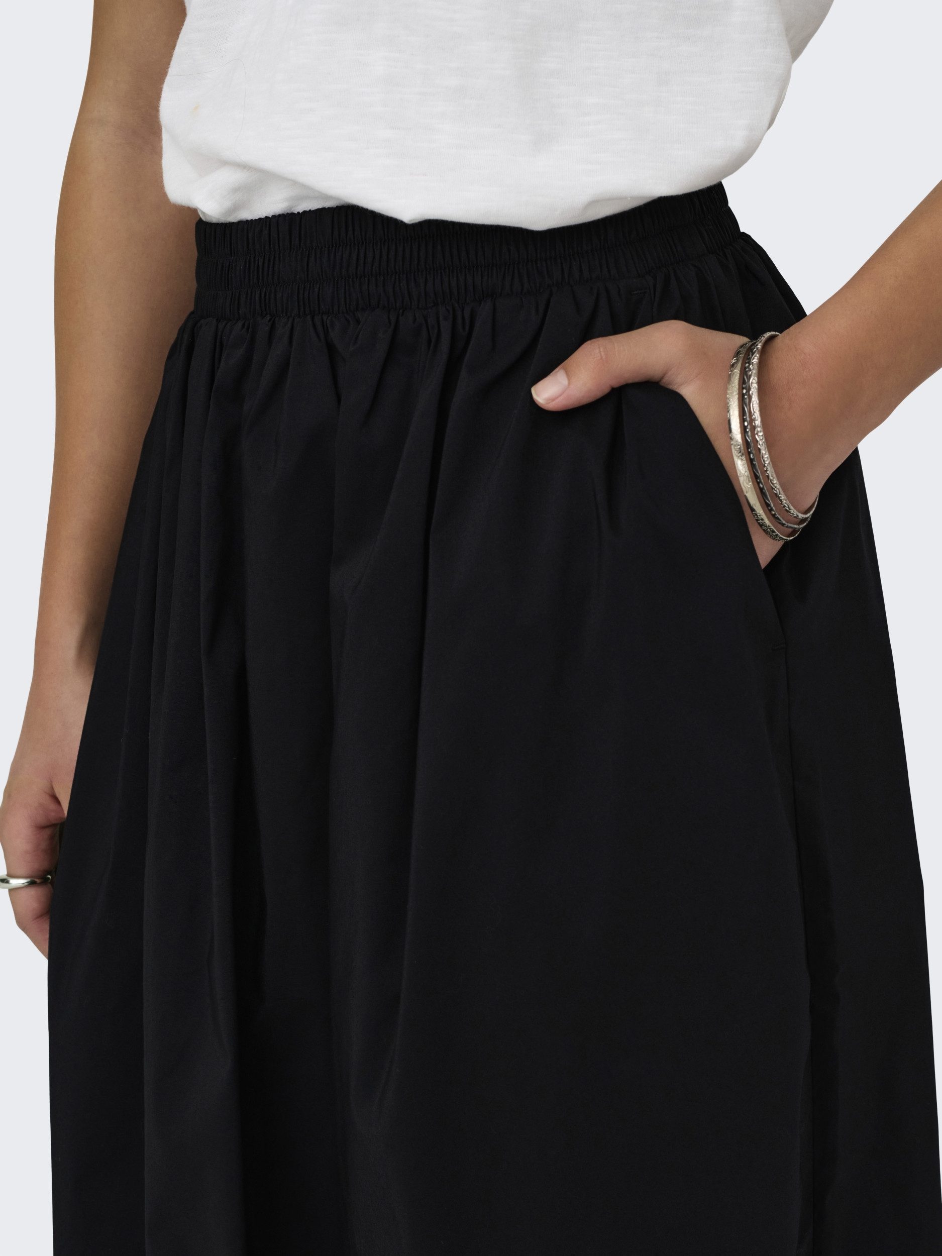 ONLY Midirock JDYMIO HW MIDI SKIRT WVN DIA