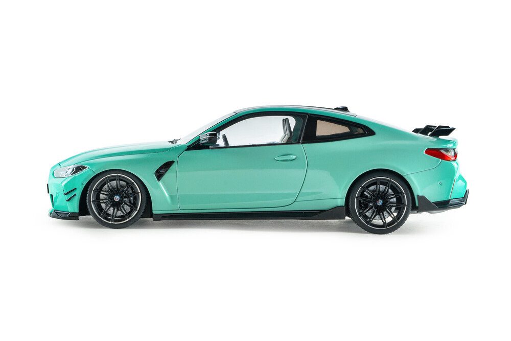 Solido Modellauto BMW M4 Performance Solido Works 2025 türkis, Maßstab 1:18