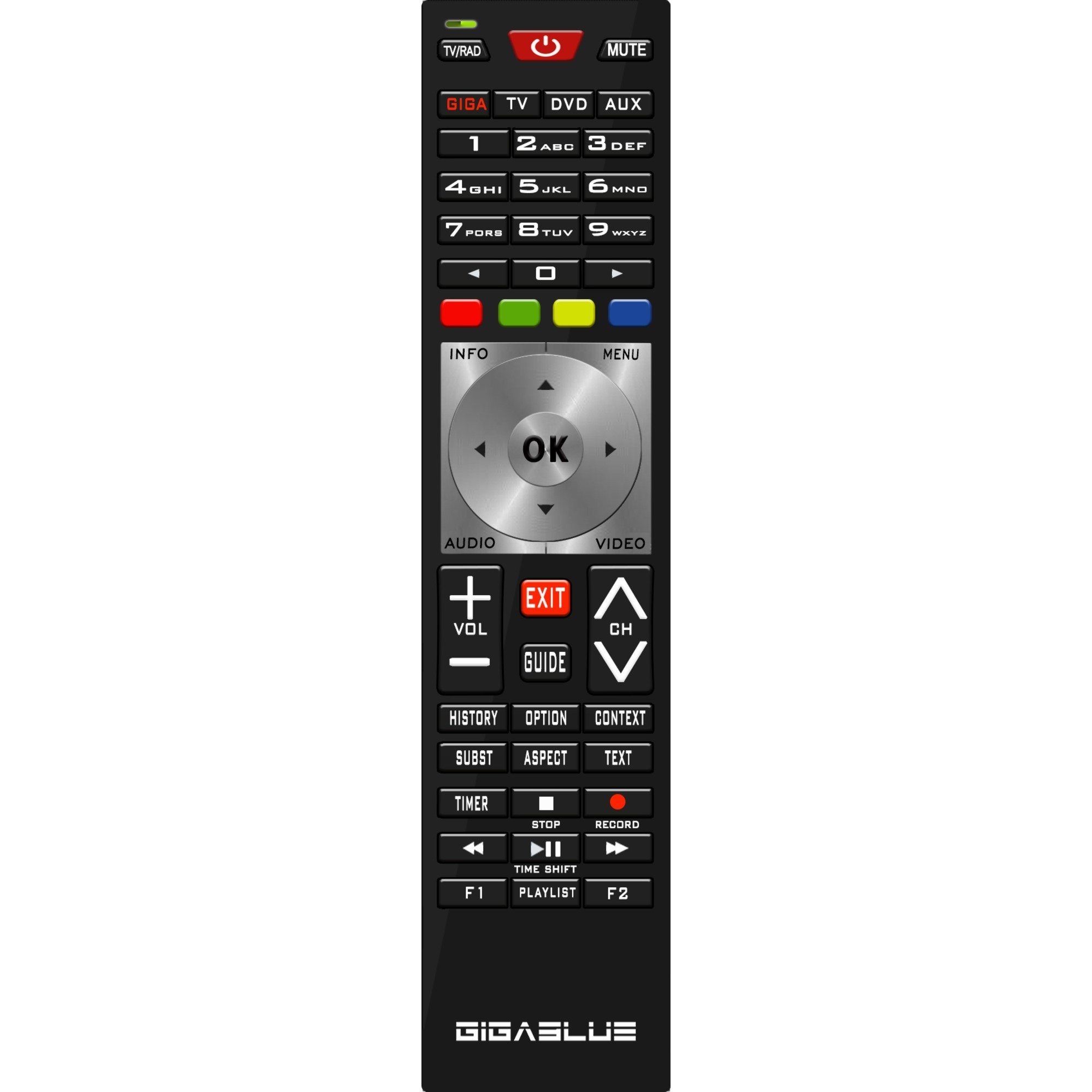 GigaBlue Remotecontrol Universal 4K, Fernbedienung Fernbedienung