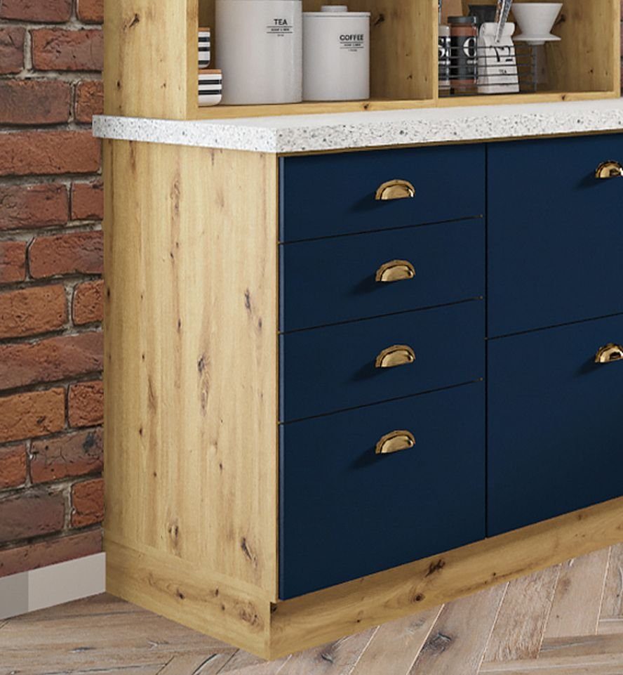 Feldmann-Wohnen Unterschrank Bonn B/T/H: 40 cm / 50 cm / 82 cm günstig online kaufen