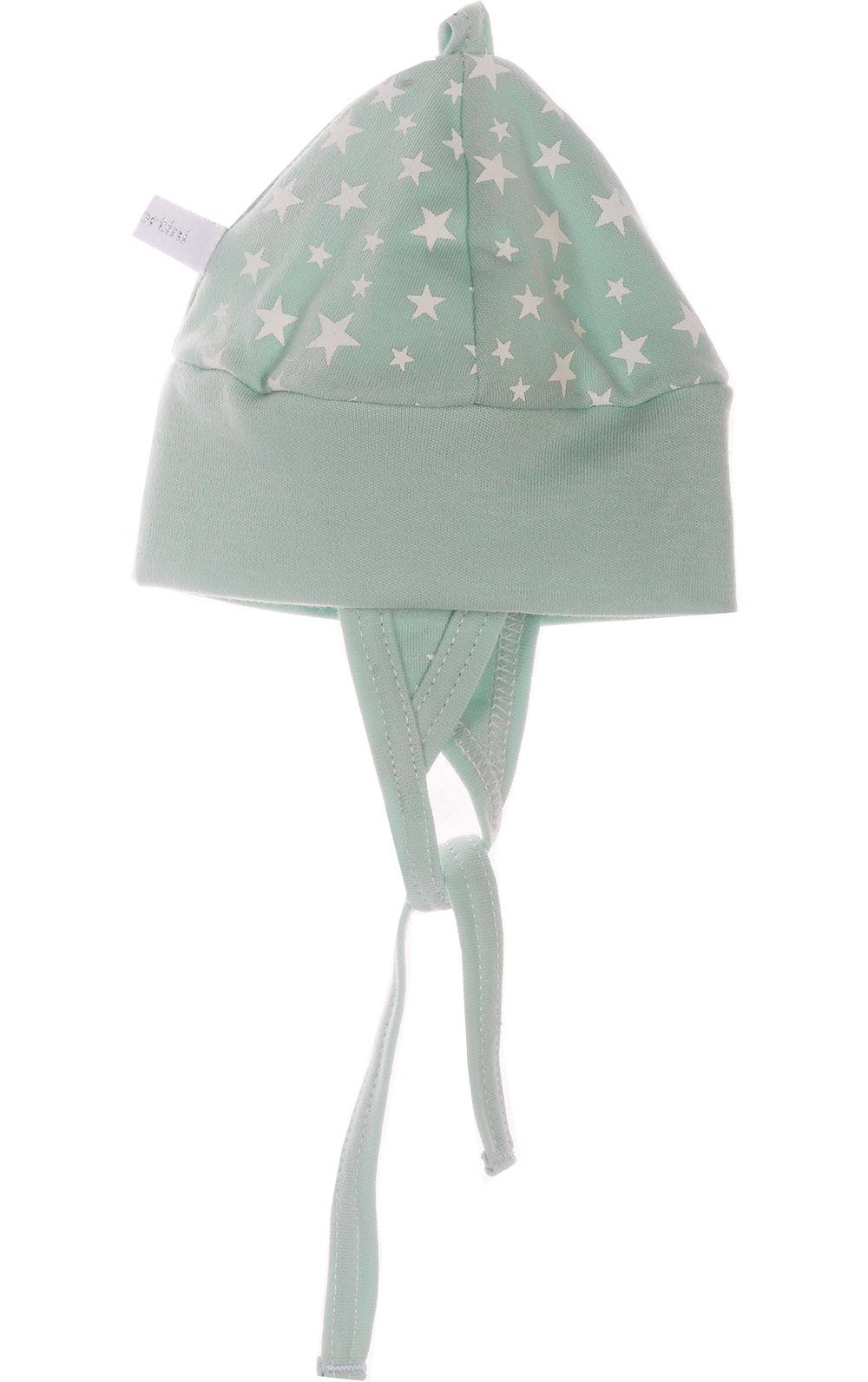 La Bortini Strampler, Jäckchen & Mütze Strampler Mütze und Hemdchen Set Baby Anzug 3tlg mit Sternchen aus reiner Baumwolle, 44 50 56 62 68 74