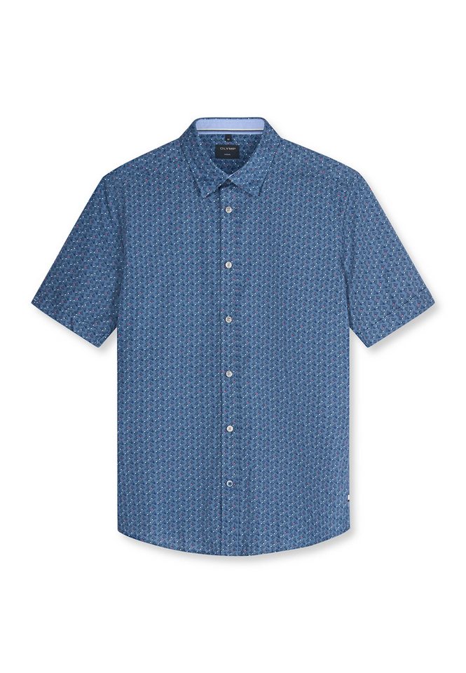 OLYMP Kurzarmhemd OLYMP Casual, Regular Fit, Kent