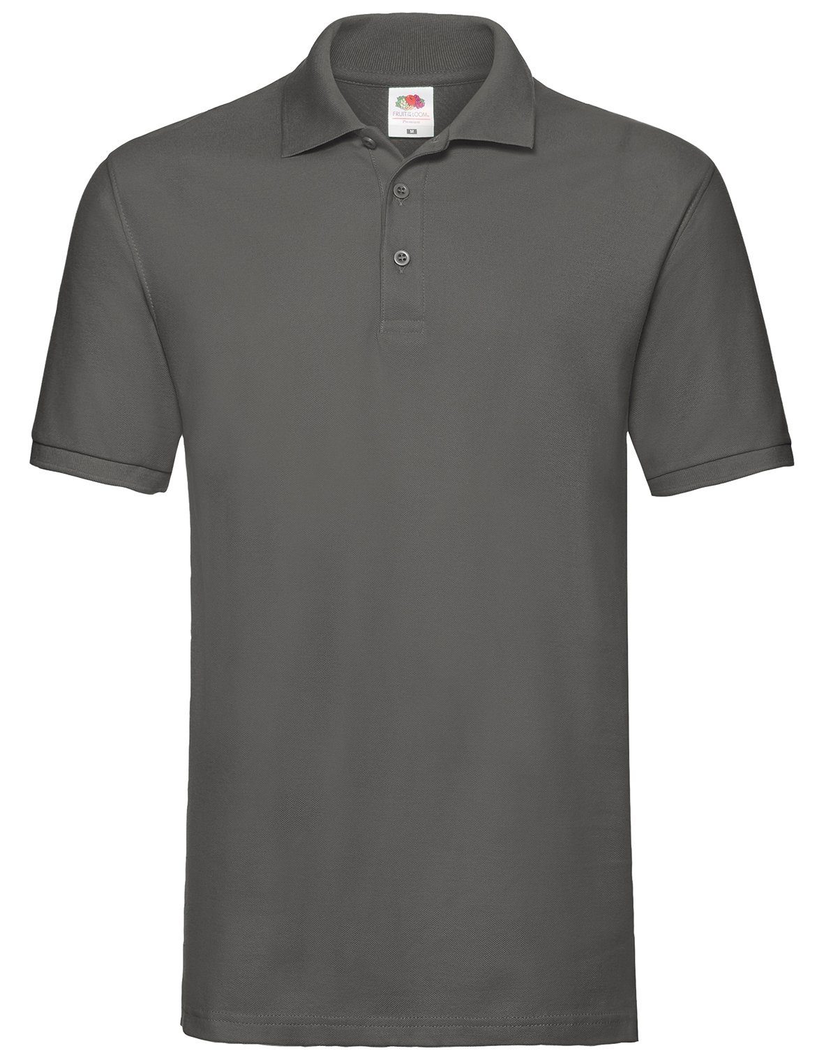 Fruit of the Loom Poloshirt Fruit of the Loom Premium Polo graphit
