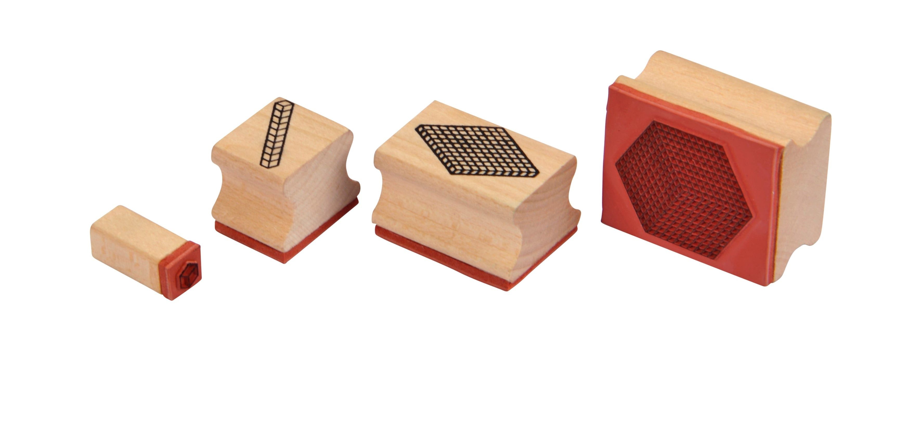 Betzold Stempel Zehnerbasis-Stempel, 4er-Set