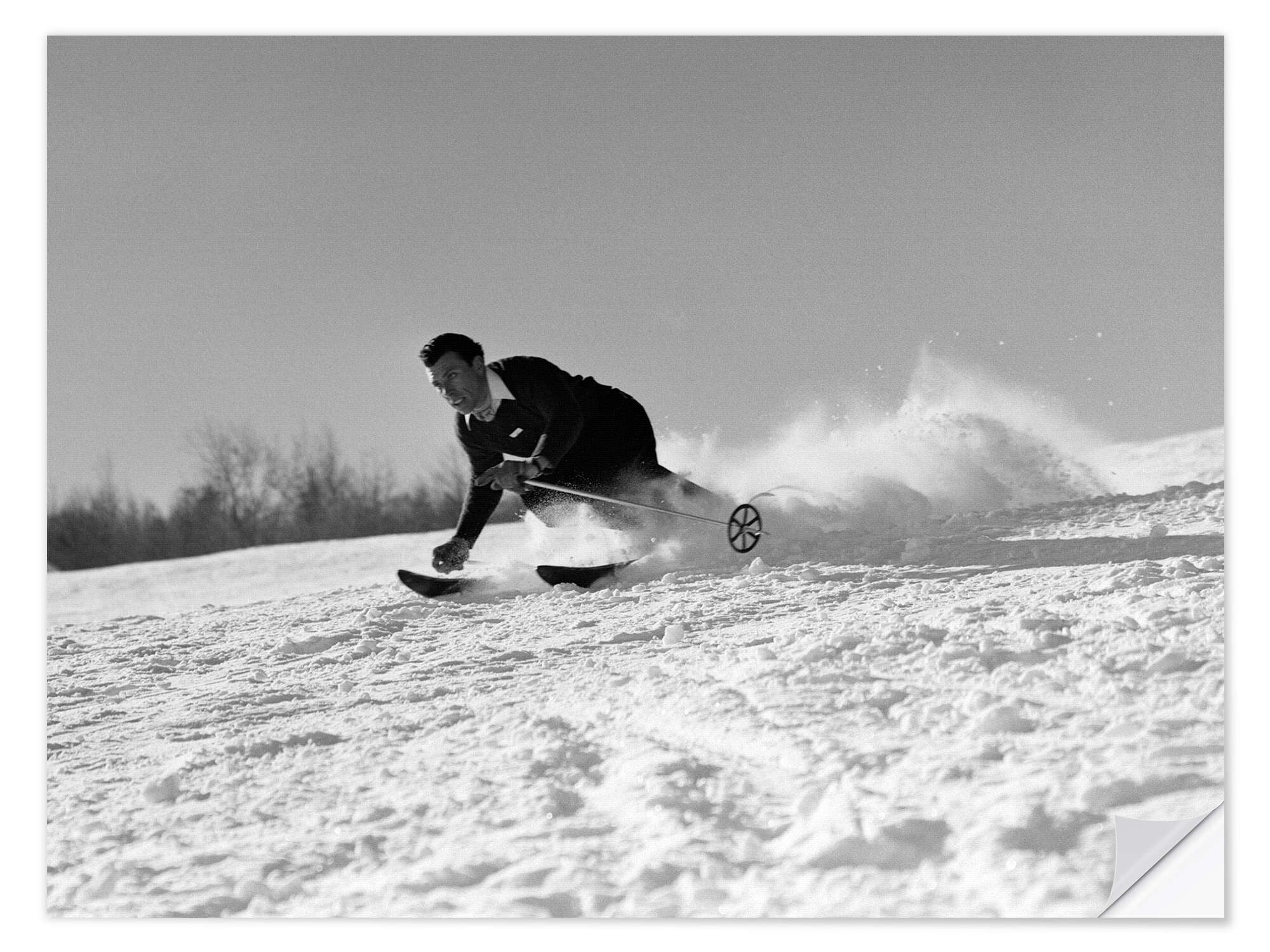 Wandfolie Vintage Ski Collection
