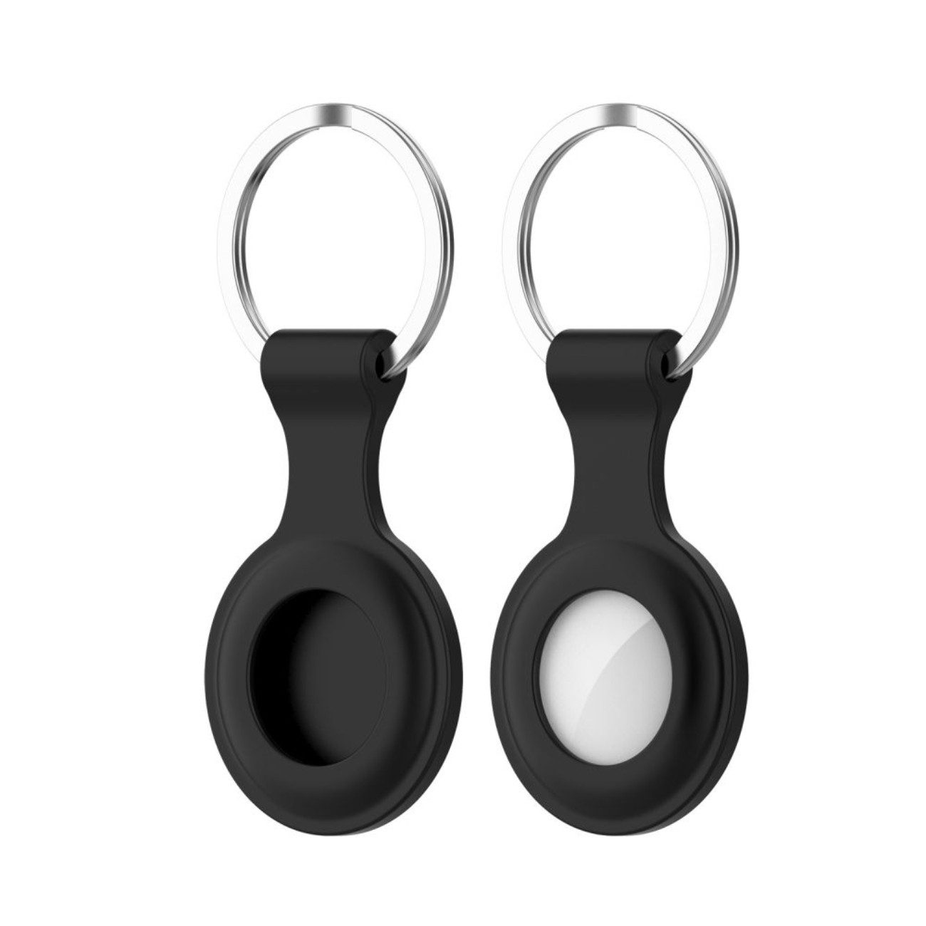 TECH PROTECT Schlüsselanhänger Icon, Silikonhülle mit Karabiner für AirTag