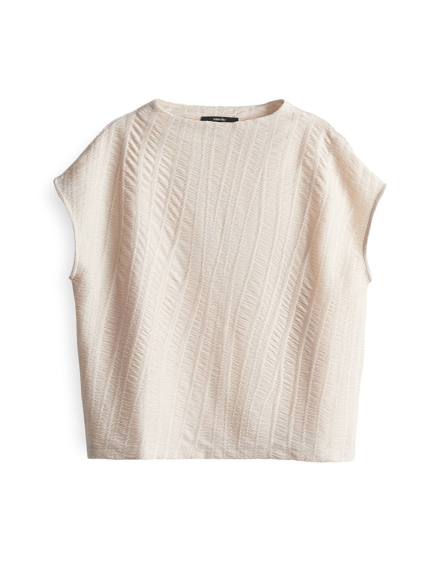 Kurzarmshirt KILAJA RESORT Regular mit 3D Struktur