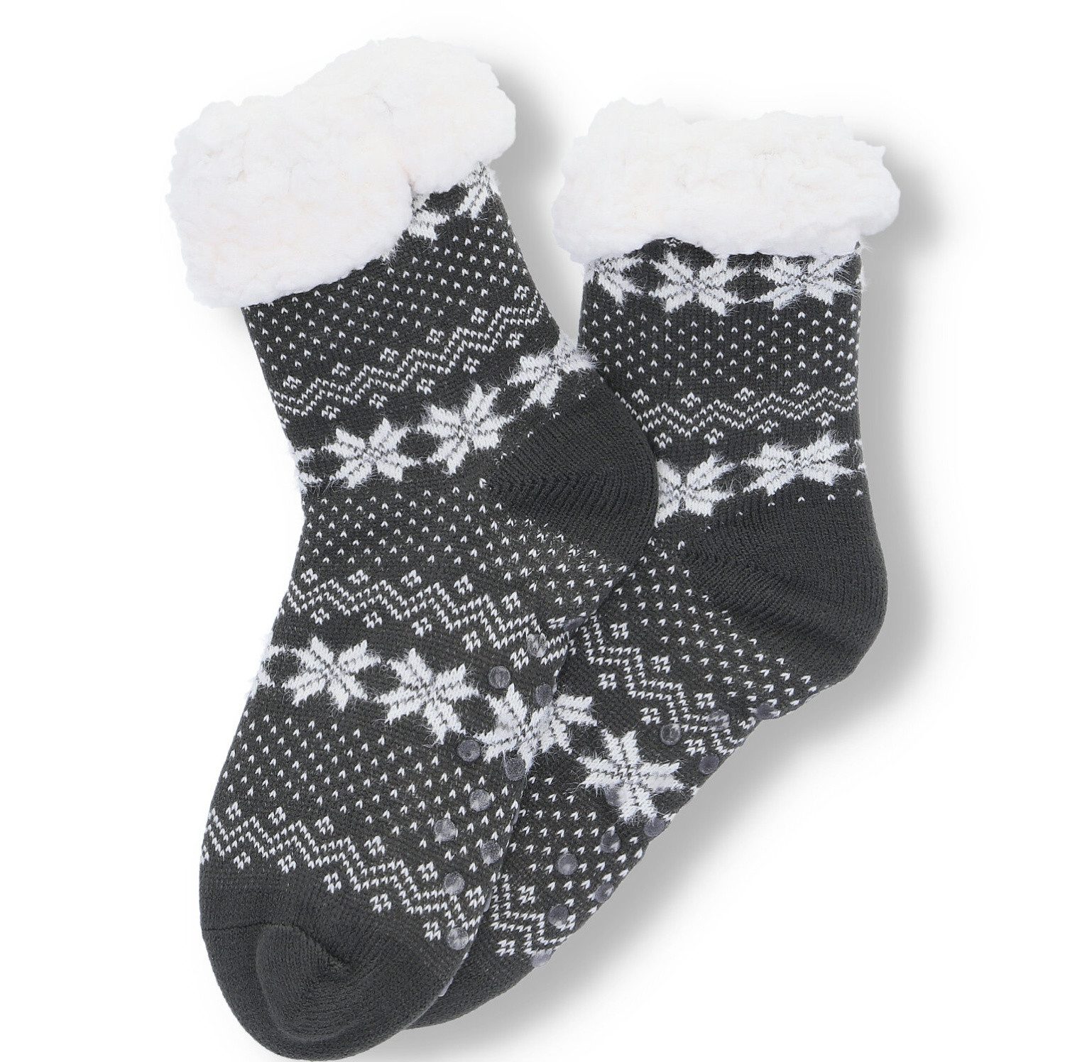 Haussocken Antonio Damen Hüttensocken dark grey