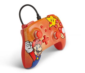 PowerA Mario Vintage Switch-Controller (Mario Vintage Design, 2 programmierbare Advanced Gaming-Tasten)