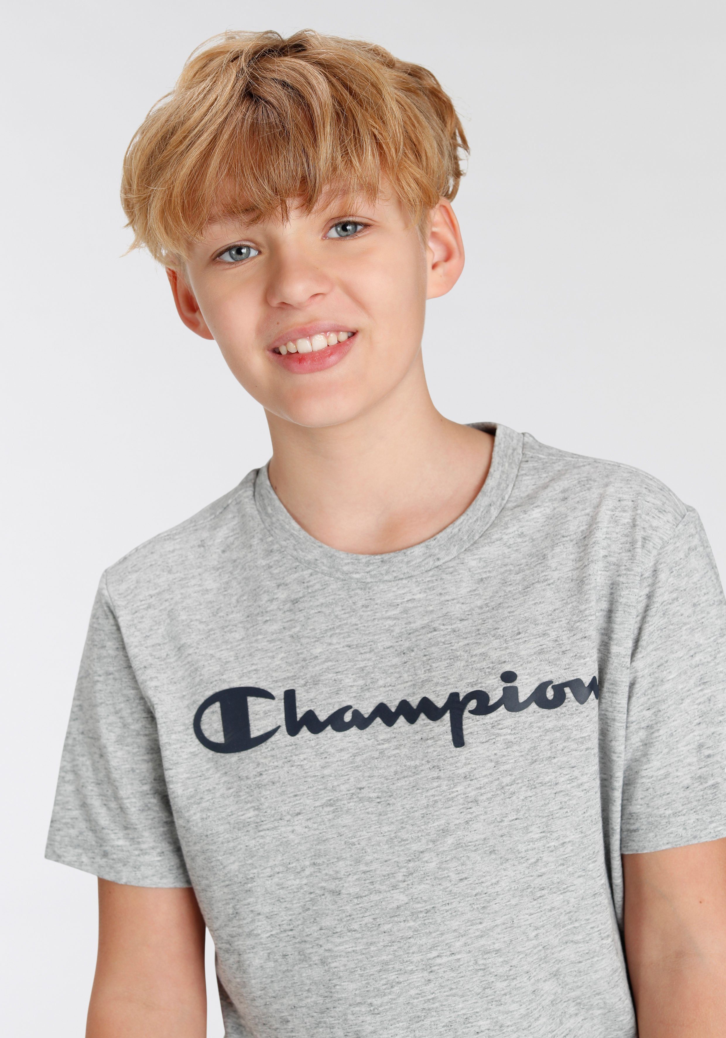 Champion T-Shirt (Packung, 2-tlg) mit 2-Stk.-Packung, Kurzarm