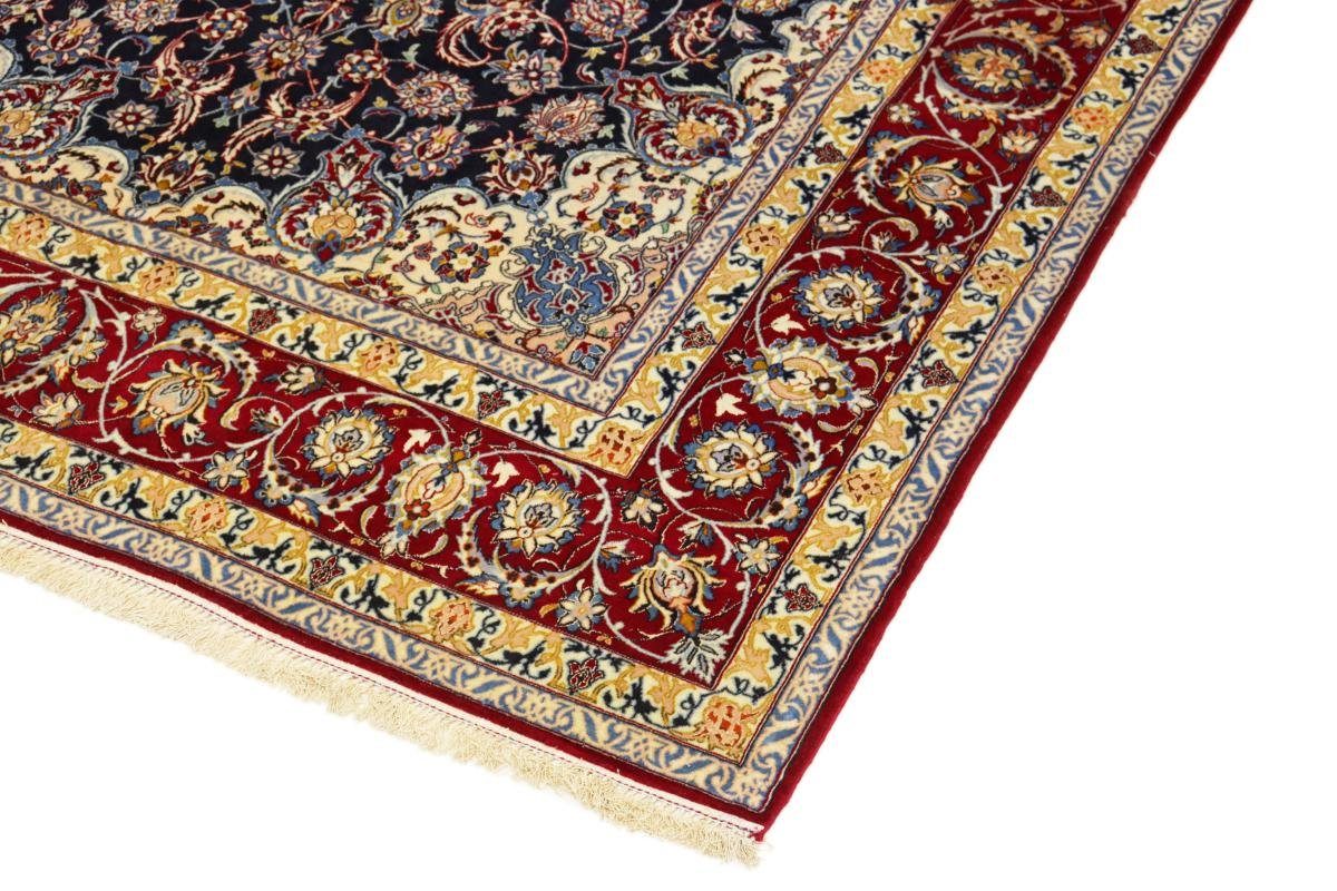 Seidenkette Nain mm Handgeknüpfter rechteckig, 6 Isfahan Orientteppich 209x317 Höhe: Trading, Orientteppich,