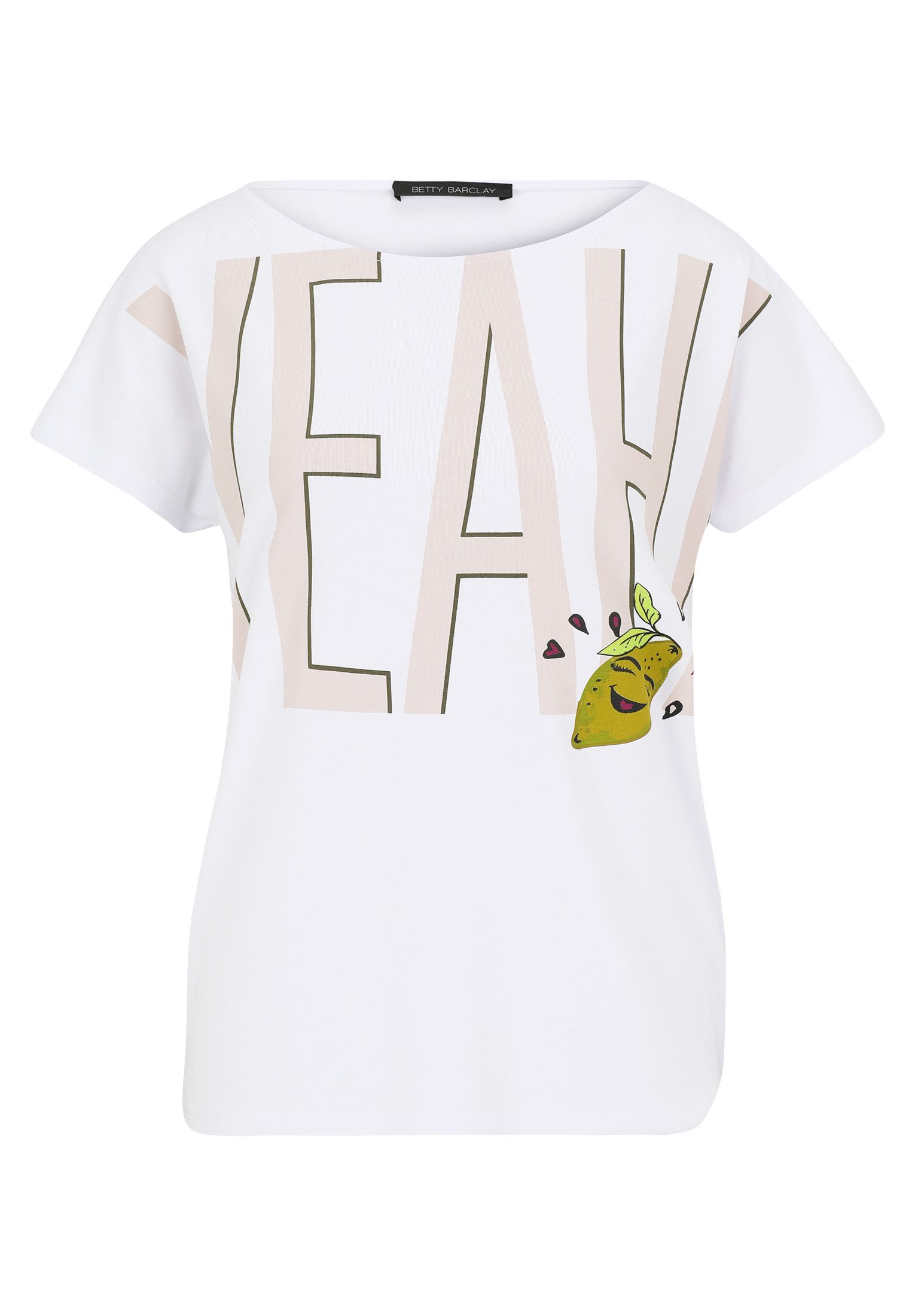 Betty Barclay Kurzarmshirt Damen mit U-Boot-Ausschnitt (1-tlg) Druck