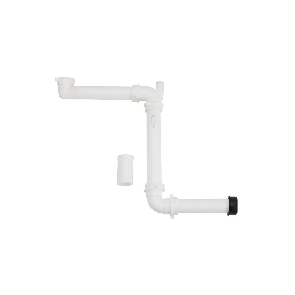 REGINOX Siphon Panama-Siphon / Geruchverschluss 1 1/2" x 40/50 mm, mit 1 Geräteanschl