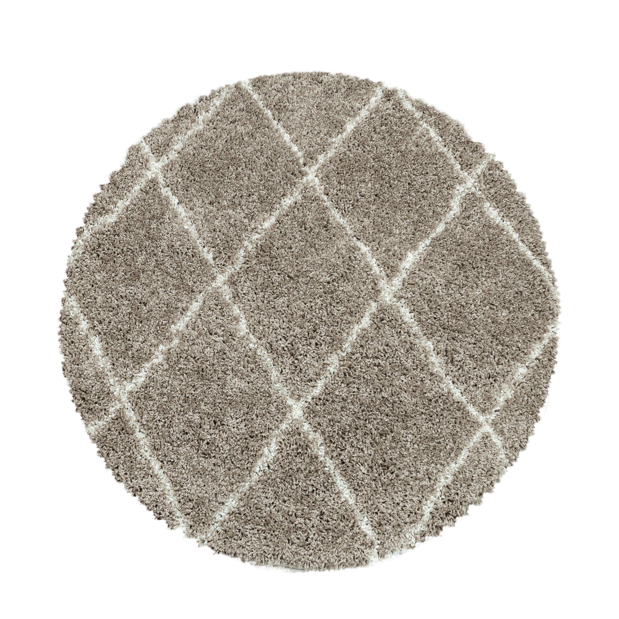Stilvoll Günstig Hochflor-Teppich für Wohnzimmer und günstig online kaufen