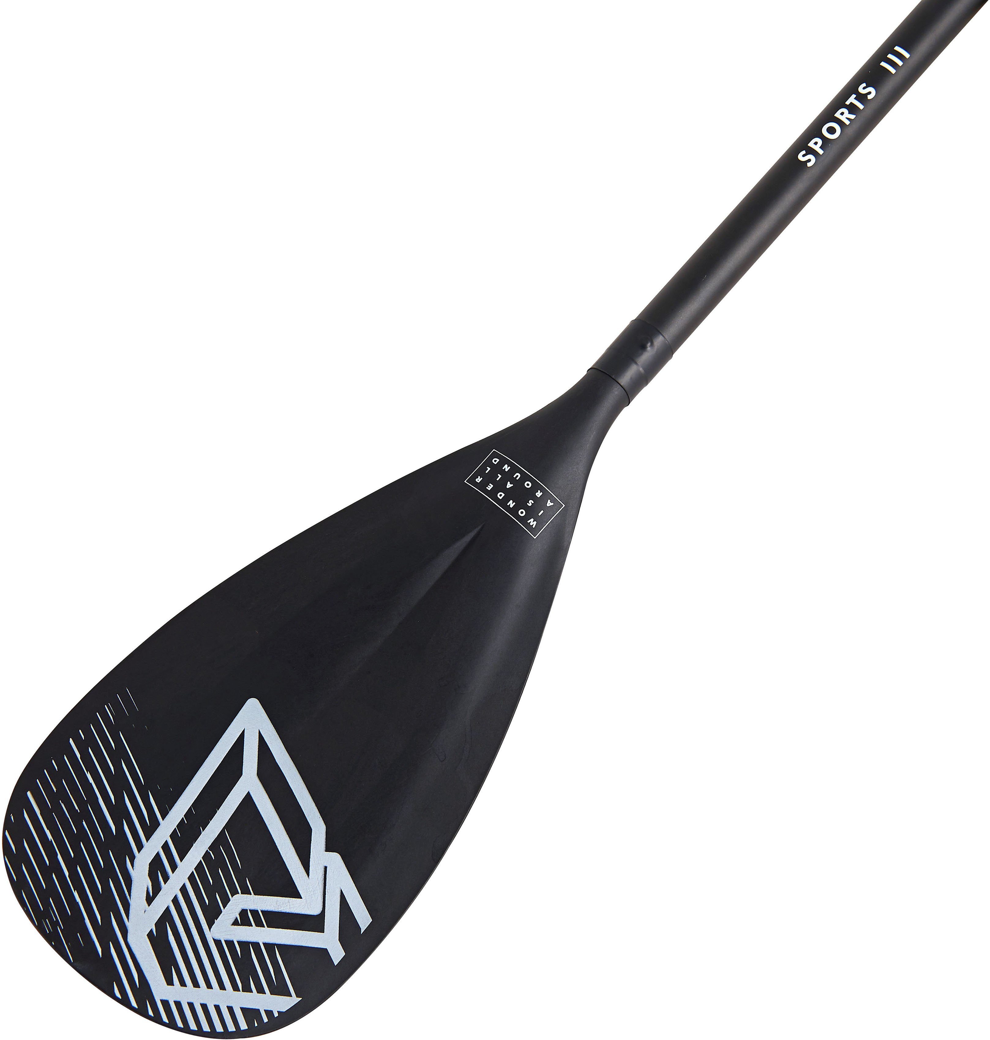 SPORTS 3-teilig Paddle zu gut Schaft III Marina SUP - Aqua 2021 transportieren SUP-Paddel,