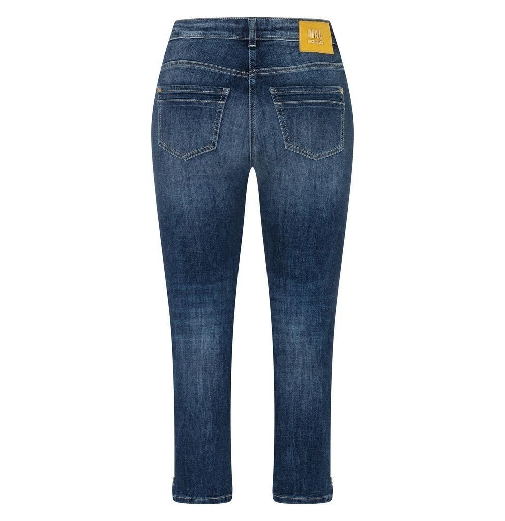 MAC 5-Pocket-Jeans dark blue wash net