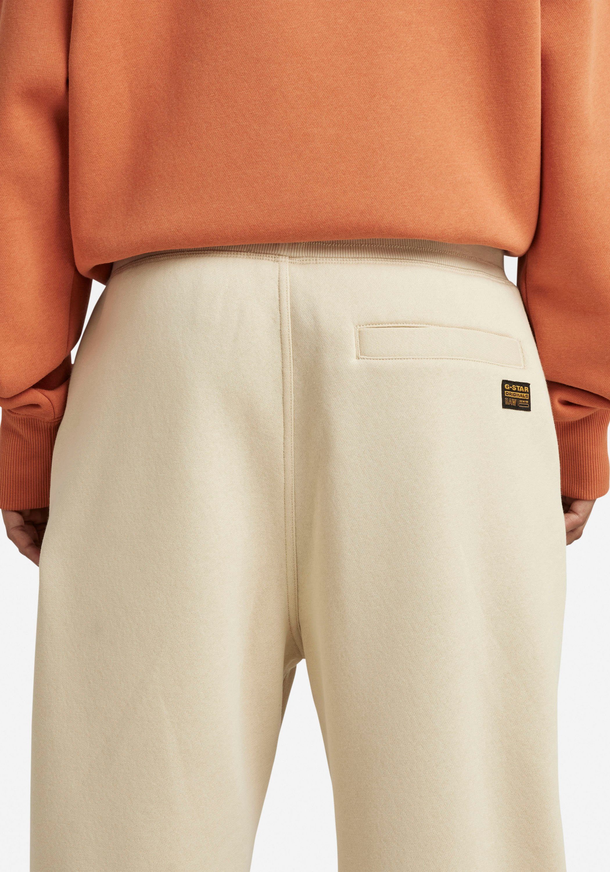 und Tunnelzug brown 2.0 core mit rice Sweatpants RAW Premium G-Star Bund Sweathose elastischen
