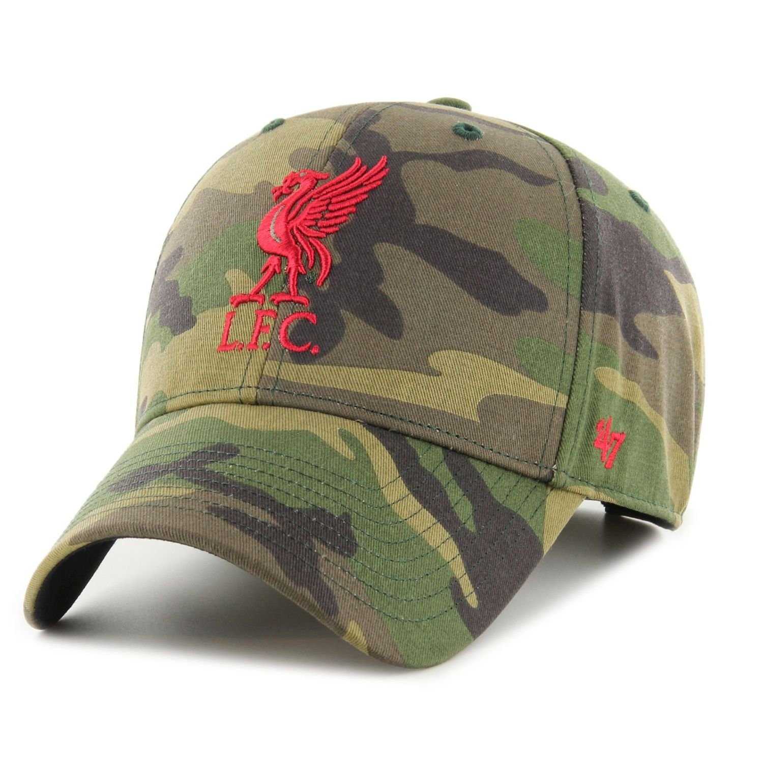 x27;47 Brand Trucker Cap Fit Liverpool Relaxed GROVE FC BACK