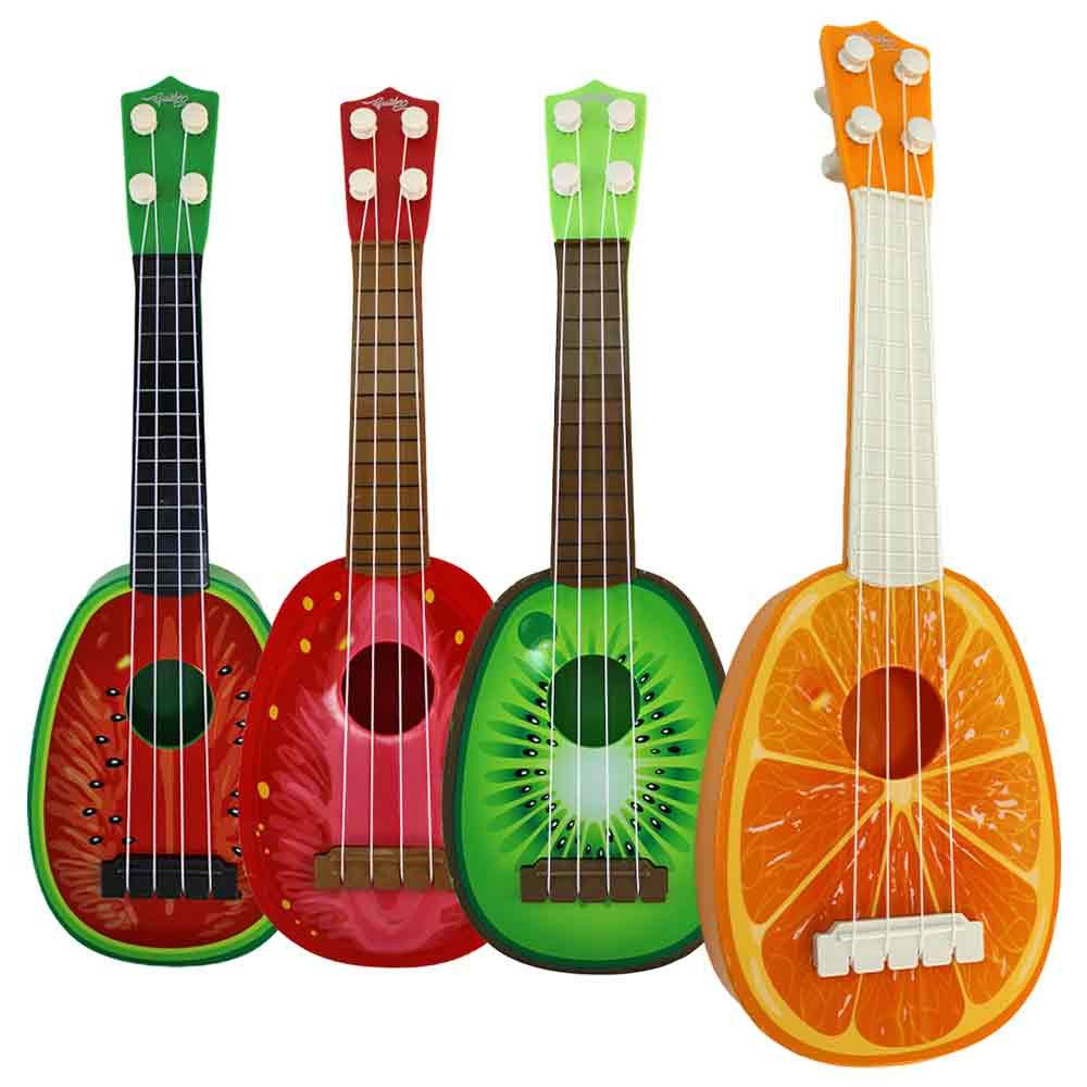 Jonotoys Spiel-Gitarre Spielzeug Gitarre ab 3 Jahre Obstmotive, (1 tlg)