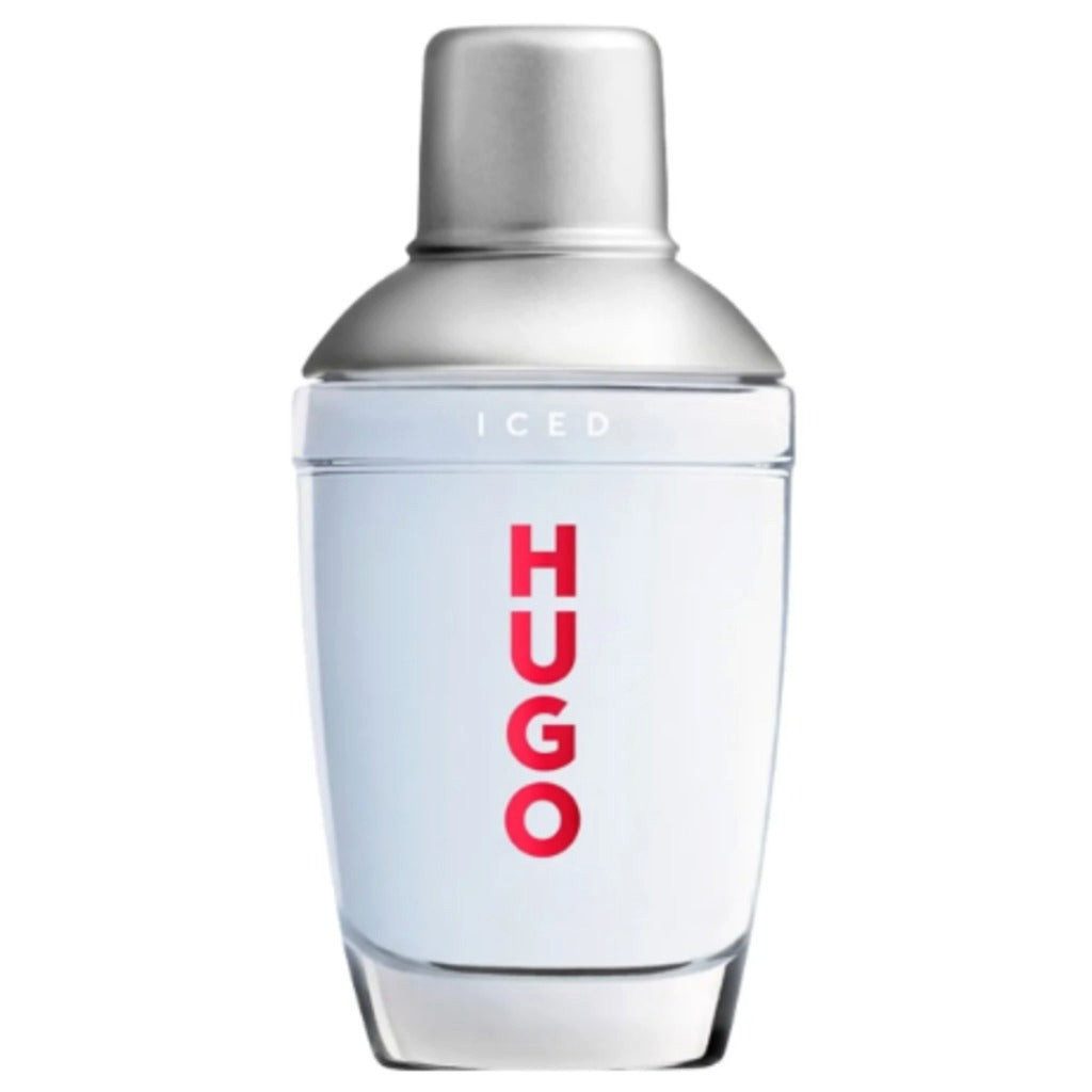 BOSS Duft-Set Hugo Iced EDT + Parfümzerstäuber (leer)