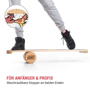 BoarderKING Gleichgewichtstrainer Indoorboard Classic (Set)