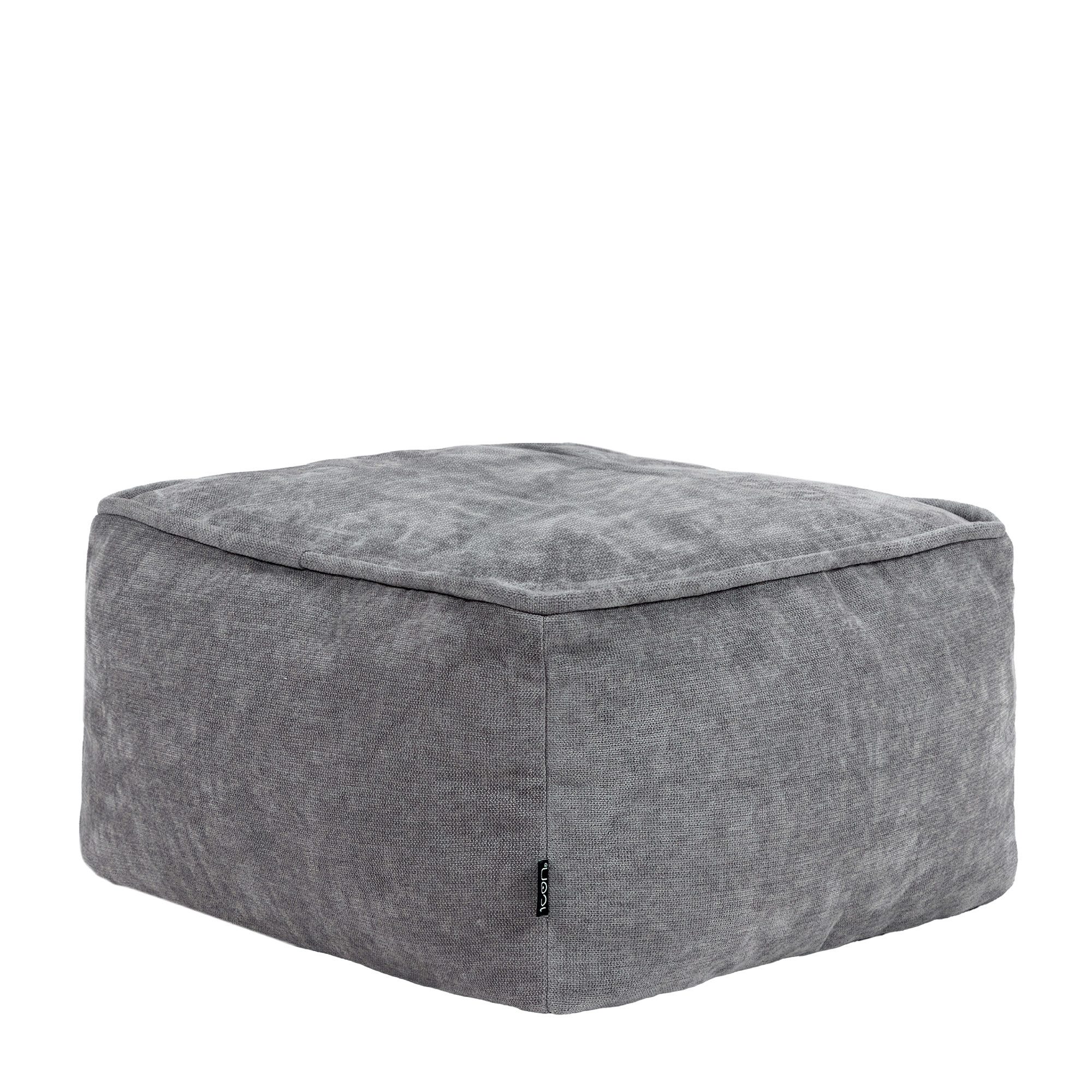 icon Pouf Sitzpouf aus Chenille „Amara“ günstig online kaufen