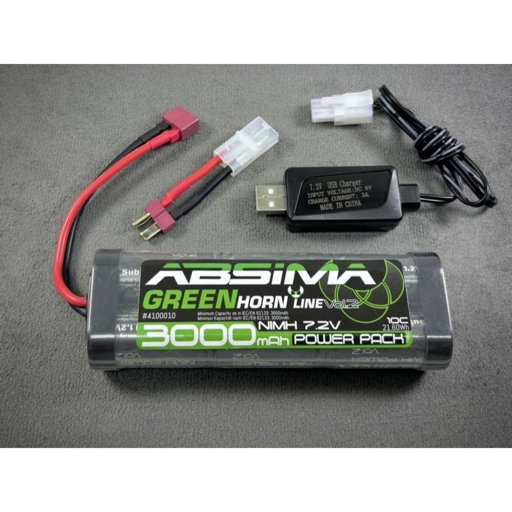 Absima Modellbau-Akkupack (NiMh) 7.2 V 3000 mAh Softcase Tamiya 4200021 Akku