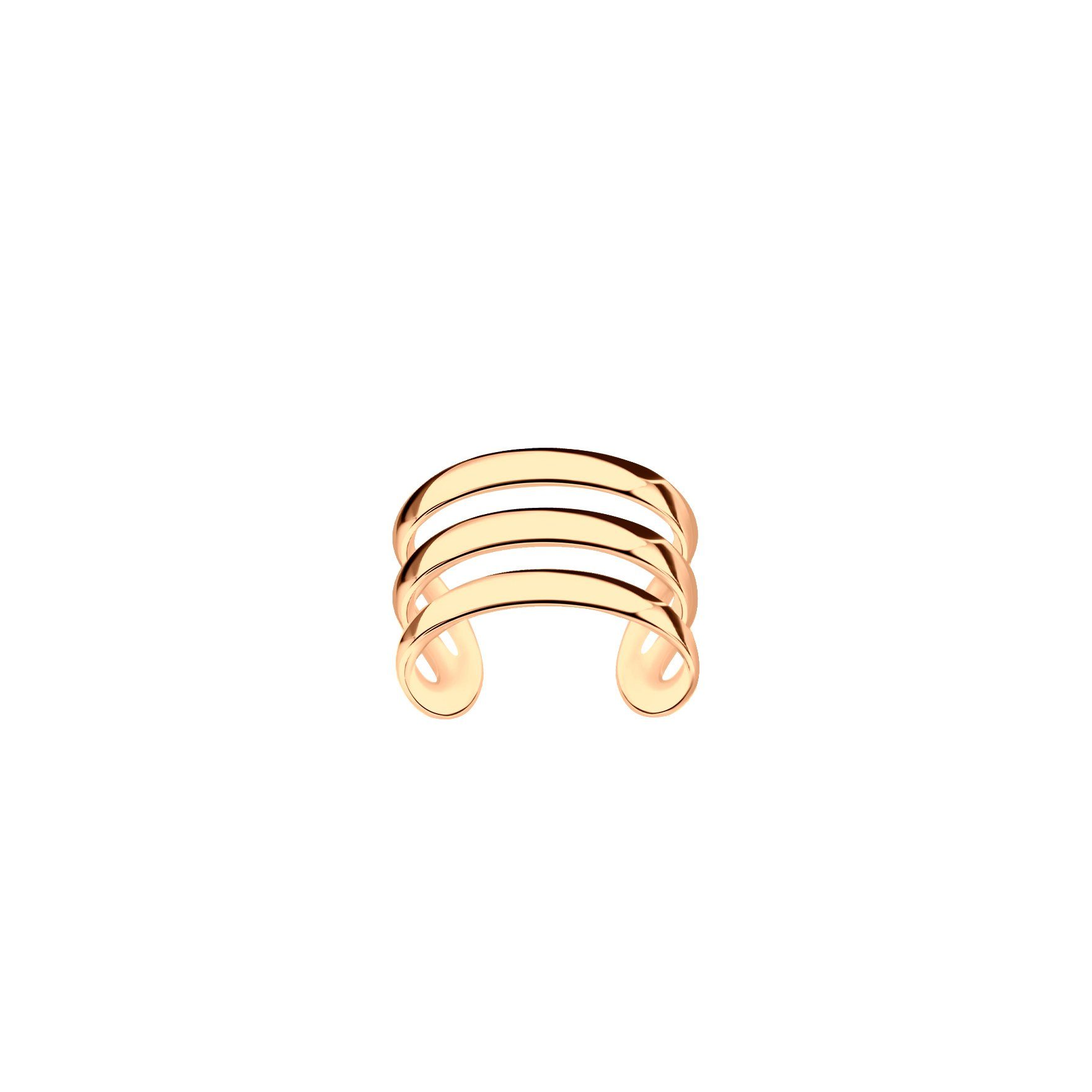 ALEXANDER YORK Ohrklemme Ear Cuff I TRIPLE LINE in Roségold, 925 Sterling Silber