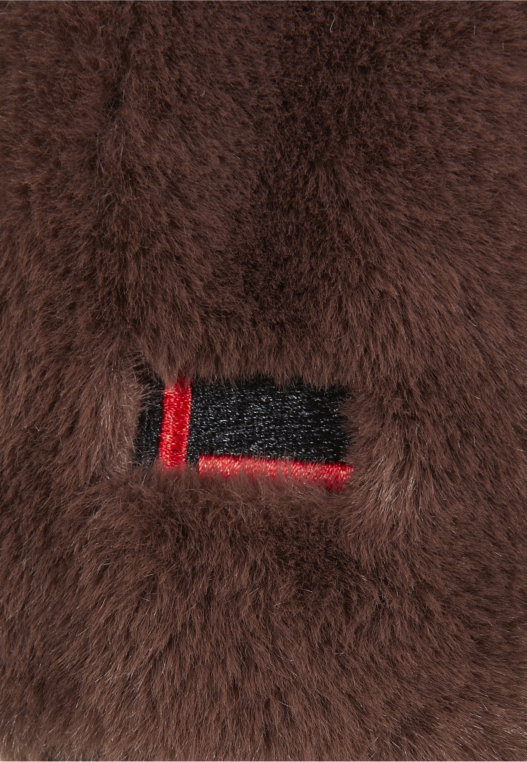Fubu Collegejacke Fubu Damen FW224-022-1 Signature Rhinestone Fur Jacket brown (1-St)