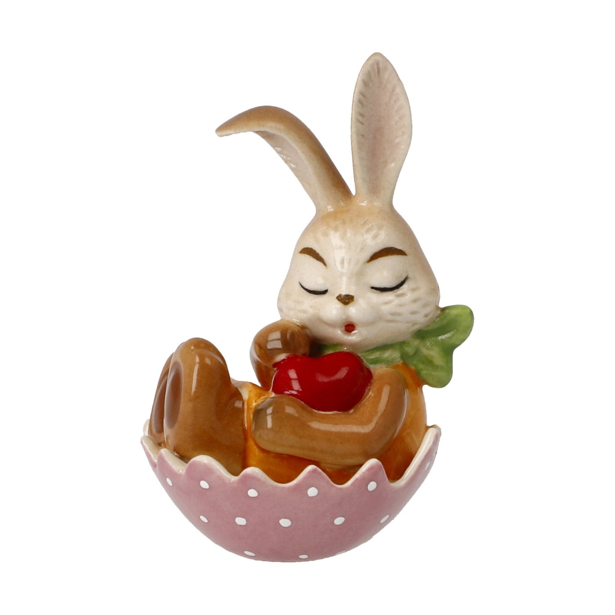 Goebel Osterhase Goebel Ostern Minihase in Eierschale 'Hab von dir geträumt! 6cm' 2025
