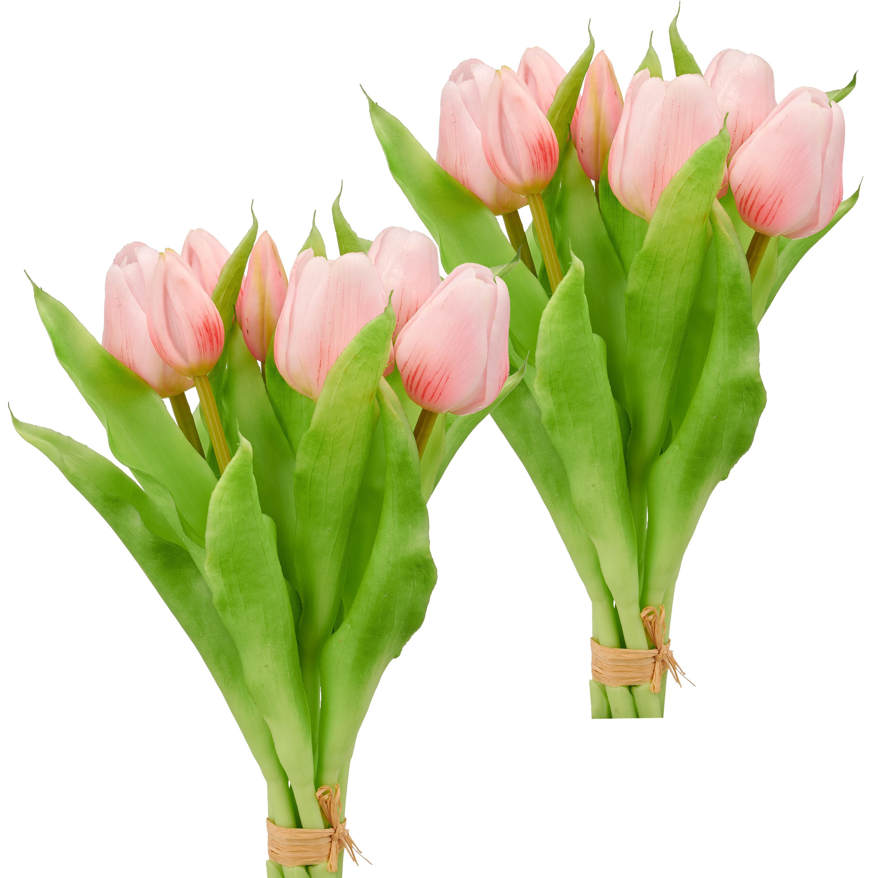 Kunsttulpe Tulpenbund, Creativ green, Höhe 31 cm, in schöner Farbe