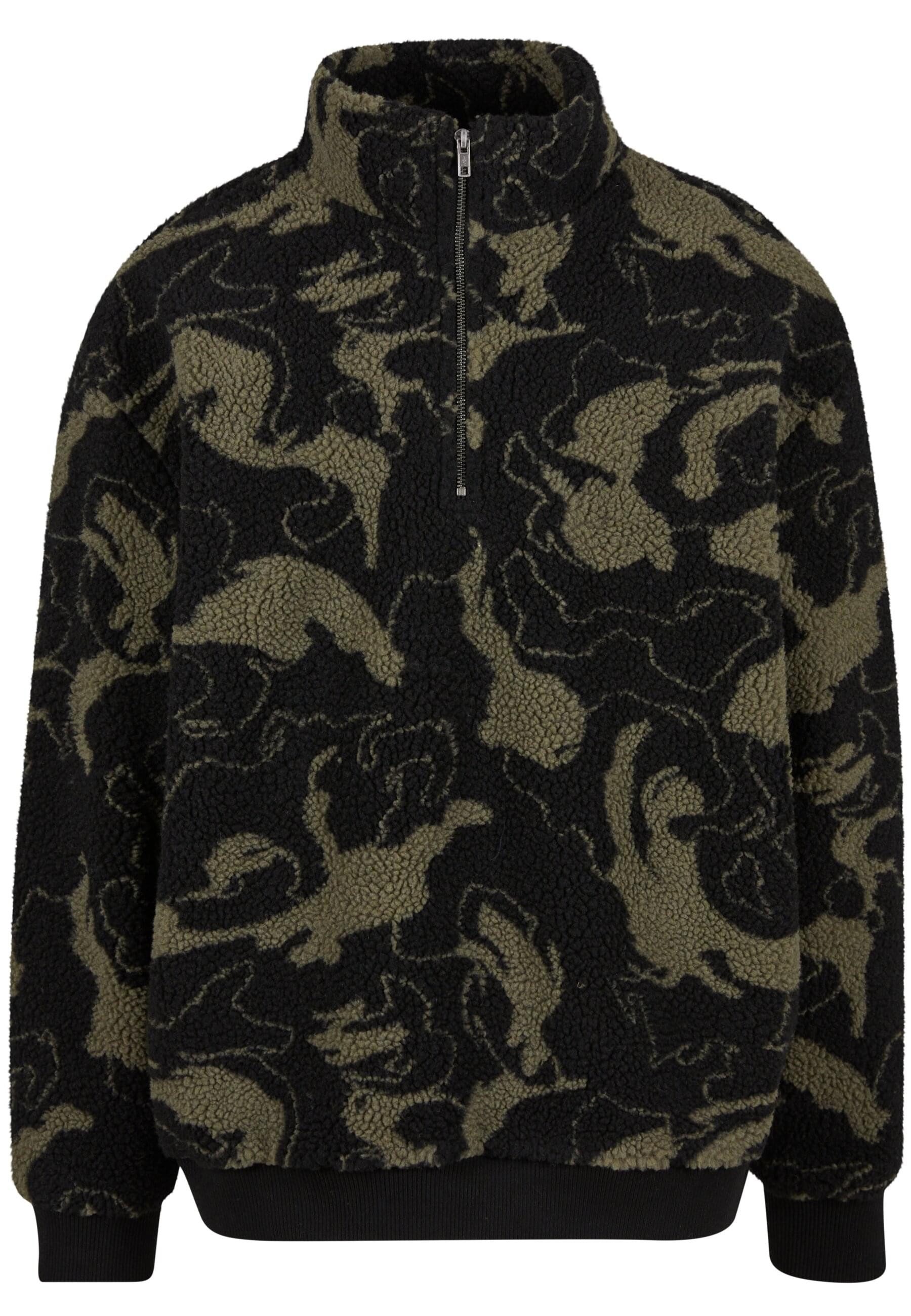 URBAN CLASSICS Sweater Urban Classics Oversized Pattern Teddy Troyer (1-tlg günstig online kaufen