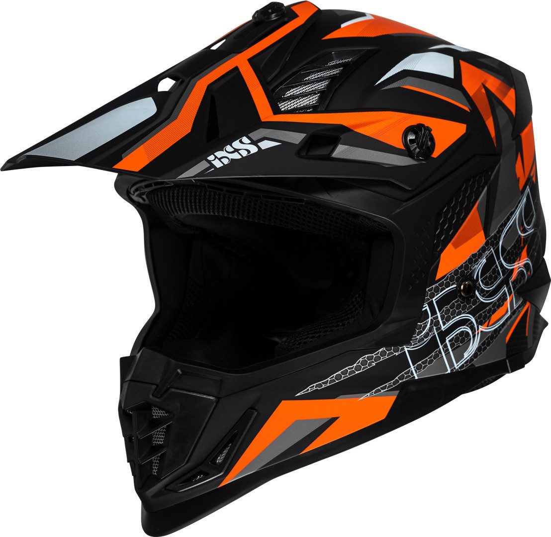 IXS Motocrosshelm iXS363 2.0 Motocross Helm, Ratschenverschluss