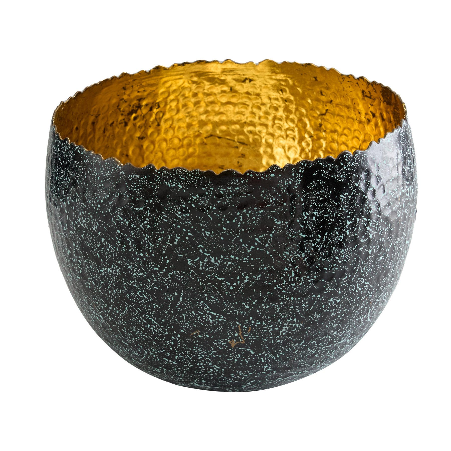 riess-ambiente Dekoschale ORIENT 26cm silber / gold (Einzelartikel, 1 St), günstig online kaufen