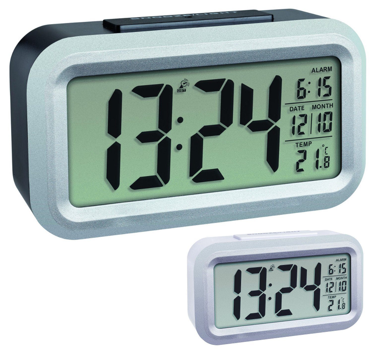 Funkwecker mit Temperatur Lumio Plus TFA 60.2553 Auto-Beleuchtung