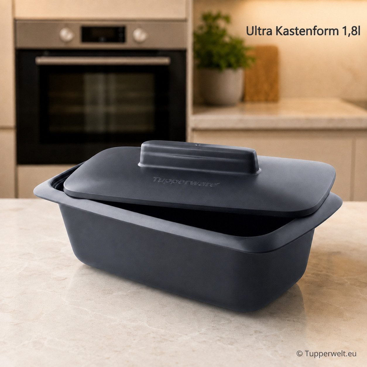 TUPPERWARE Auflaufform Tupperware UltraPro Kastenform 1,8 Liter