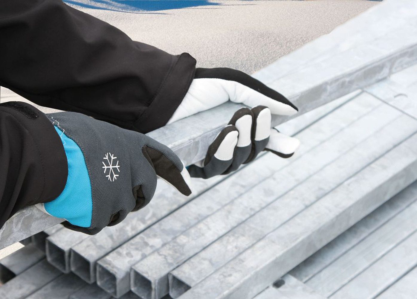 Polar Garten Gartenhandschuhe Winterhandschuhe Polartex II gegerbt (Paar, 2) perfekten Schutz