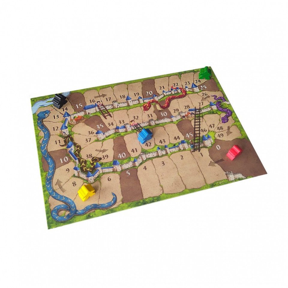 Hans im Glück Spiel, Carcassonne - Schlangen und Leitern - Mini-Erweiterung
