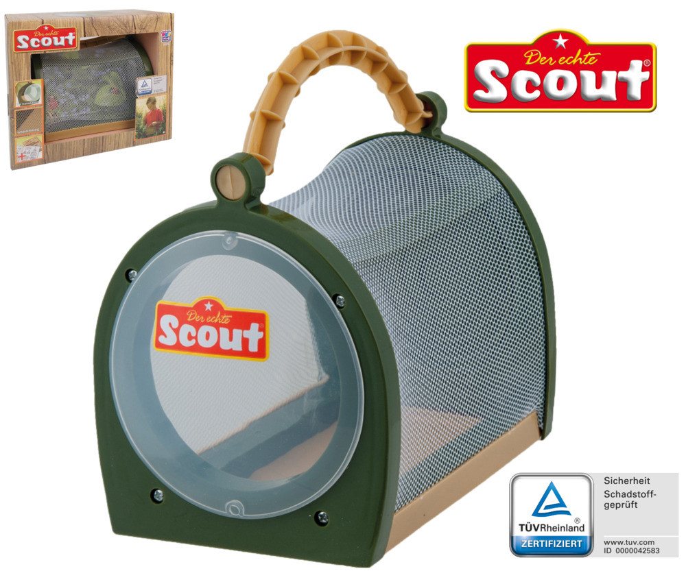 Thumbnail - Happy People Insektenhotel Scout Insekten Beobachtungshaus grün/durchsichtig 12,5x15x11cm