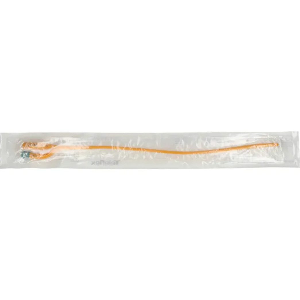 DocMed Katheter Rüsch Gold 2-Wege-Standard-Ballonkatheter – aus Naturlatex, Steril verpackt, (10 St), Latex-Verweilkatheter