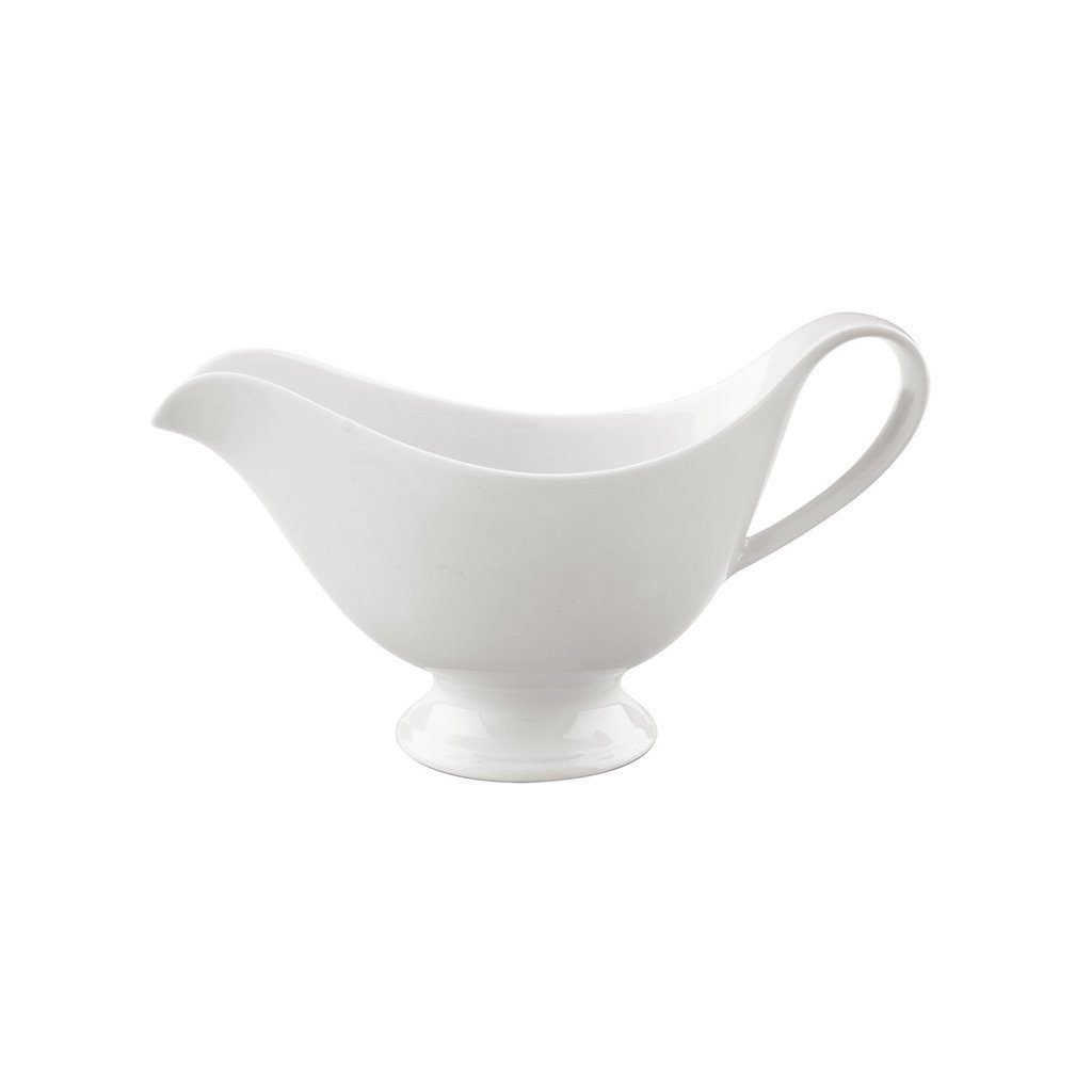 Villeroy & Boch Sauciere For Me Sauciere, weiß, 21 x 10 cm, 400 ml, Porzellan, (1-tlg)