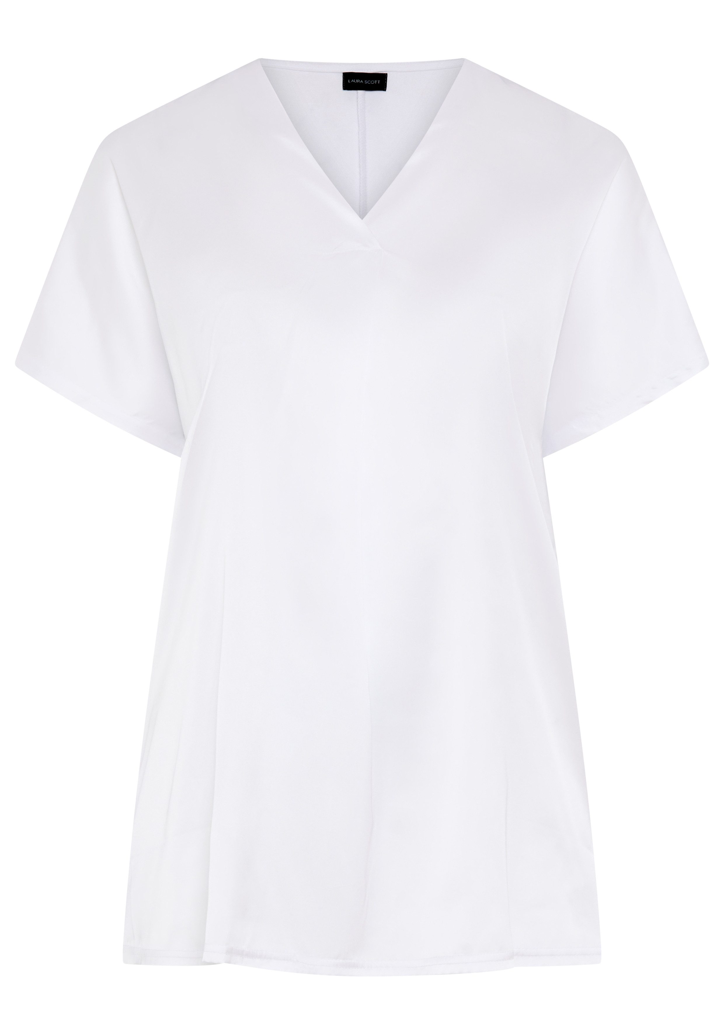 Satinbluse Große Größen