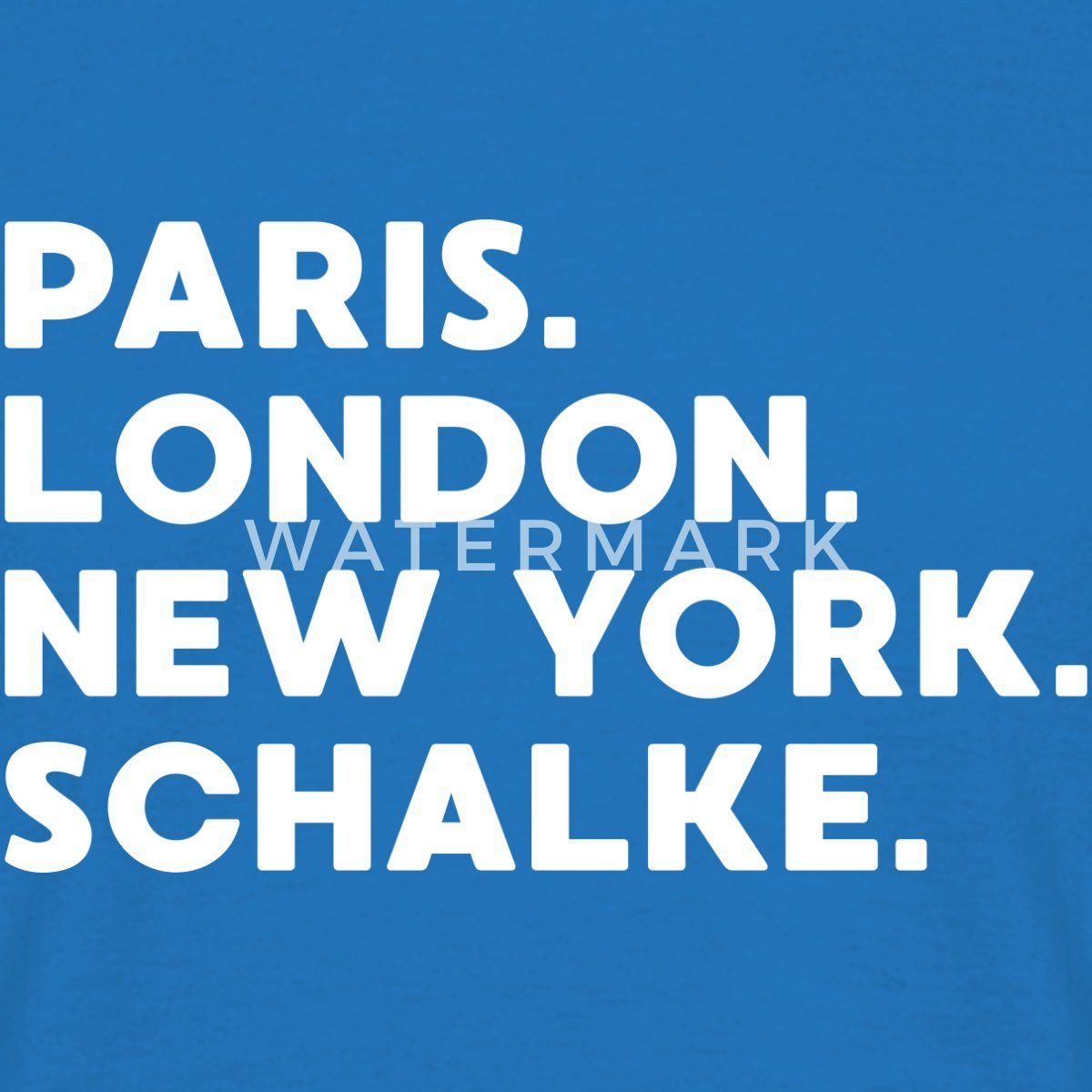 Spreadshirt T-Shirt Schalke Leidenschaft Weltstadt Fußball Männer T-Shirt ( günstig online kaufen