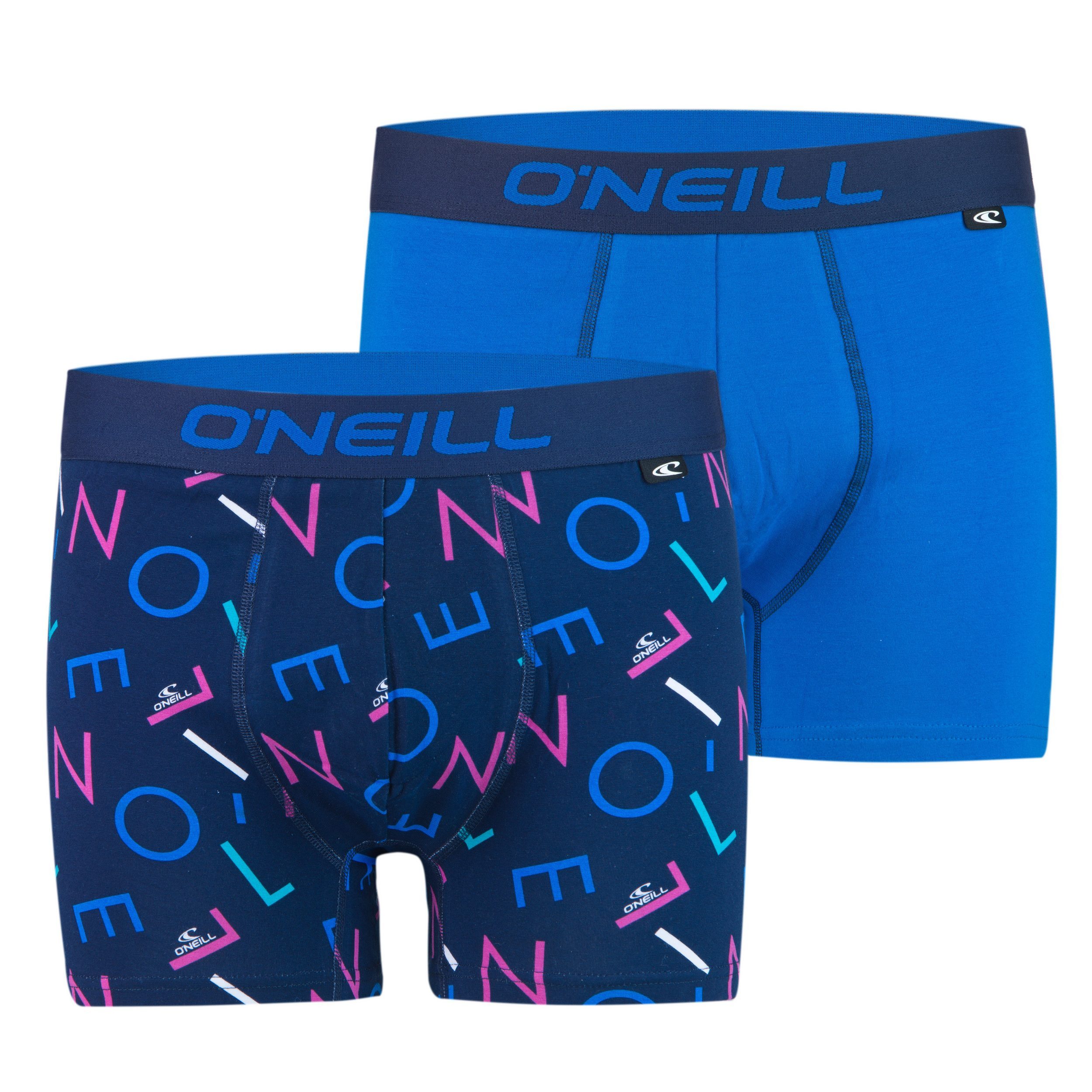 O'Neill Boxershorts Basic 2er, Zeitlose Unterwäsche für Männer
