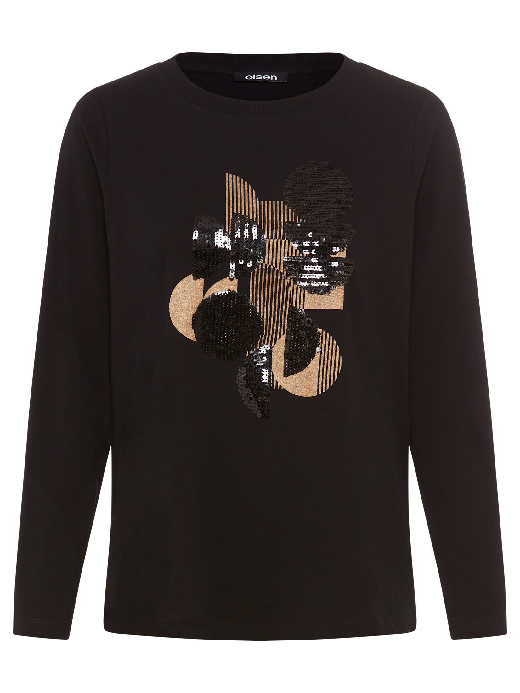 Olsen Langarmshirt (1-tlg) Feminine modern günstig online kaufen