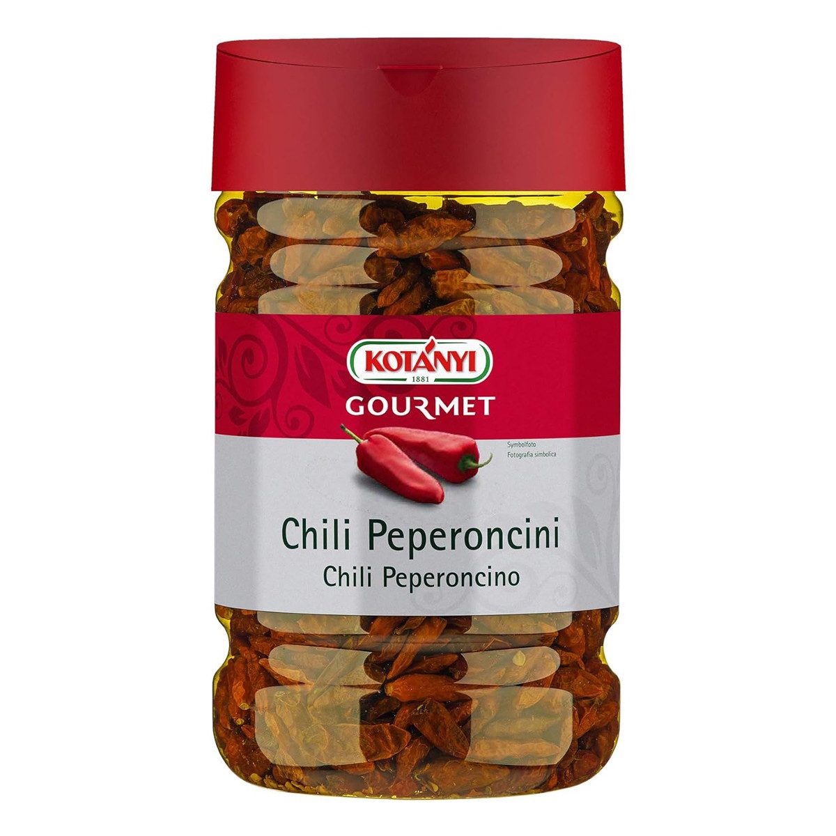 KOTANYI Gewürz, Kotanyi Peperoncini Chilischoten klein ganz Großverbraucher 240g