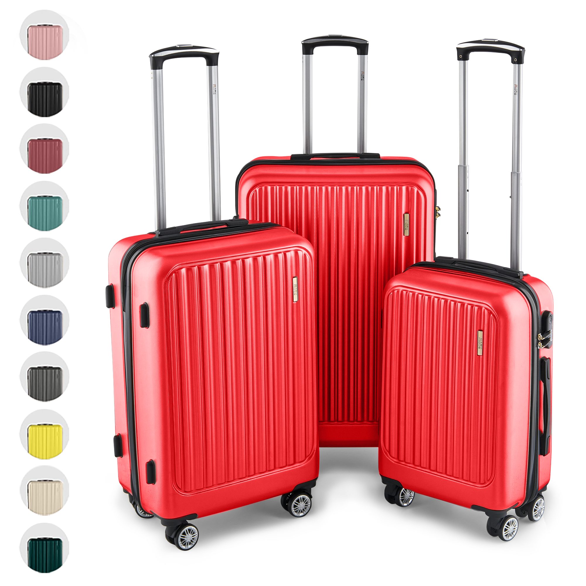 Hartschalen-Trolley Leichter Rollkoffer ACE 026 - Reisekoffer, Hartschalenkoffer