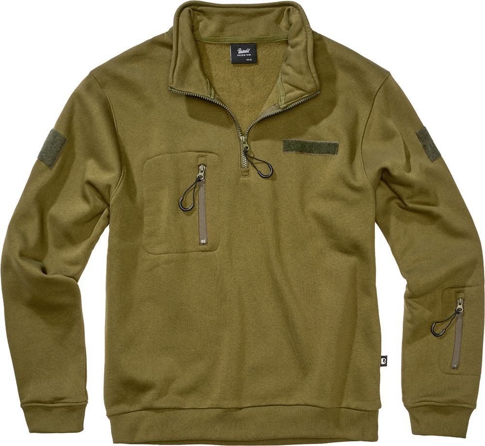 Brandit Rundhalspullover Tactical Sweat Troyer