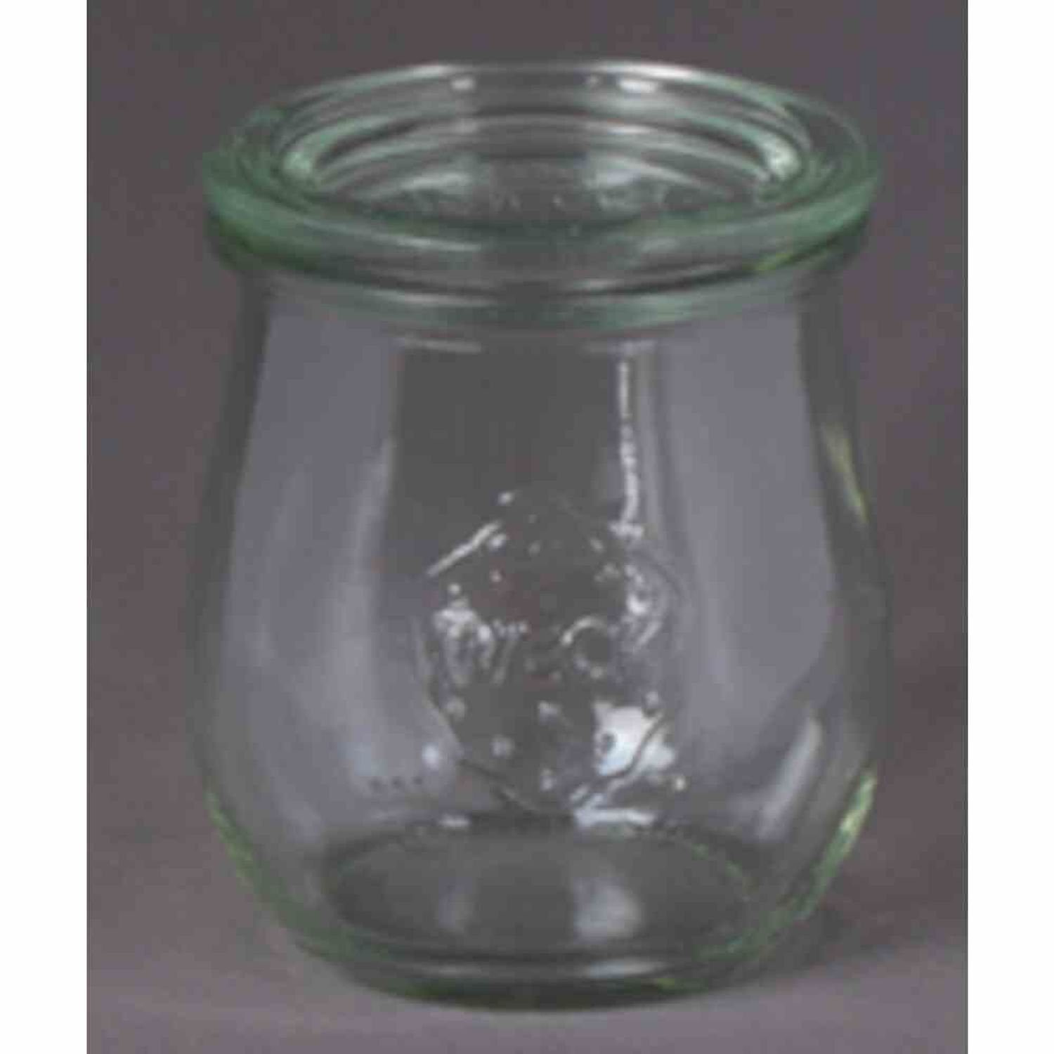Siena Home Vorratsdose Tulpe-Glas "Cucinare" Rundrand 220 ml Weck-Glas, Rundrand-Deckel, Glas